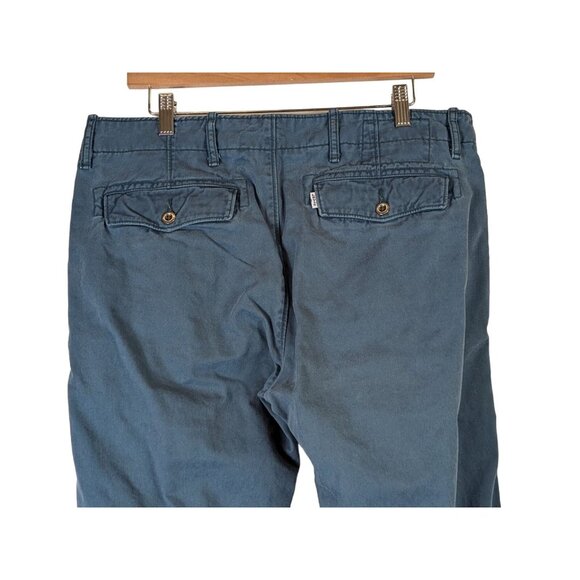 Levi Strauss Jeans Men size 36 by 32 Blue Chino Pants Pockets Classic Timeless - Picture 6 of 12